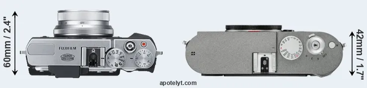 Compare X30 versus M-E Typ 240 top