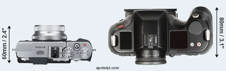 Compare X30 versus S Typ 007 top