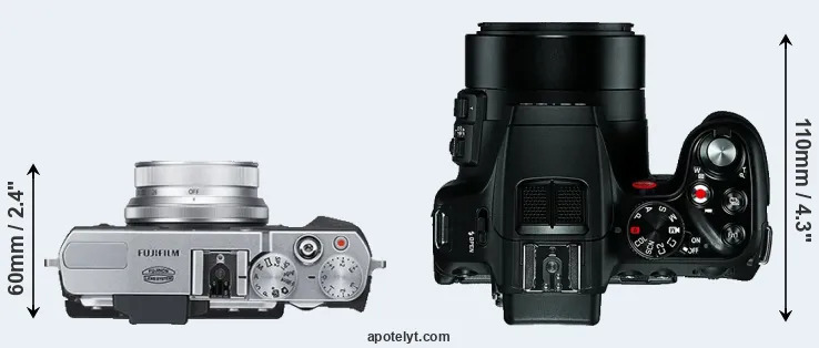 Compare X30 versus V-LUX 4 top
