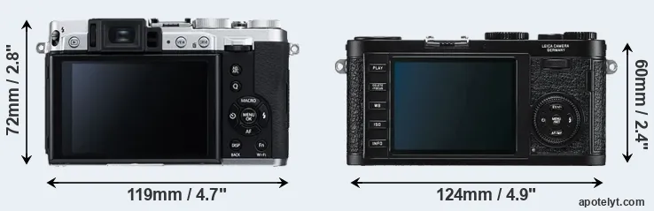 Comparison X30 or X1 rear