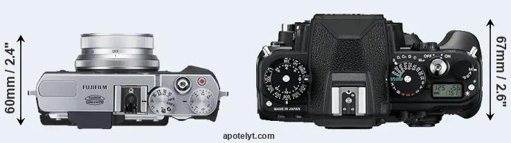 Compare X30 versus Df top