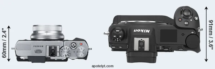Compare X30 versus Z9 top