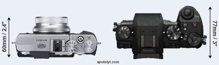 Compare X30 versus G7 top