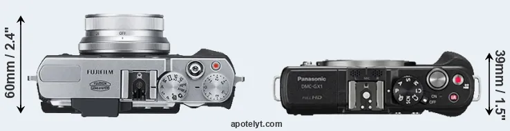 Compare X30 versus GX1 top