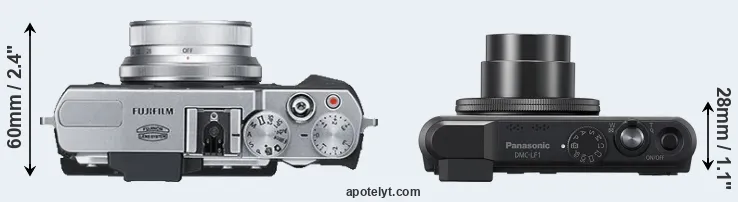 Compare X30 versus LF1 top