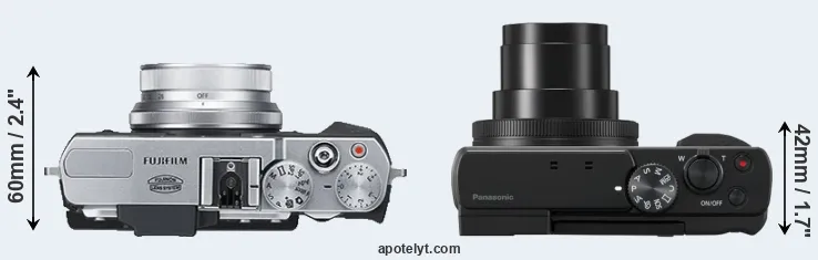 Compare X30 versus ZS80 top