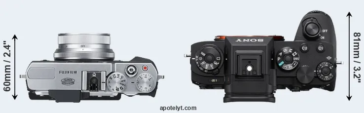 Compare X30 versus A1 top