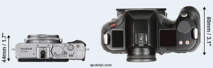 Compare X70 versus S Typ 007 top