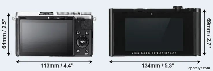 Comparison X70 or TL rear