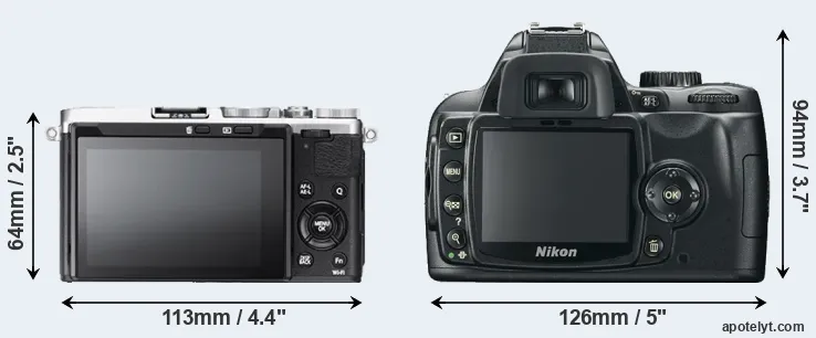 Comparison X70 or D60 rear