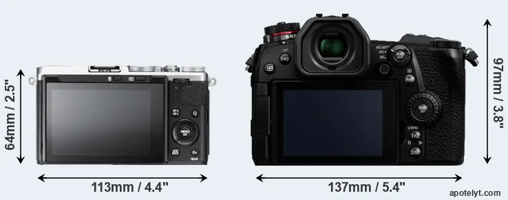 Comparison X70 or G9 rear
