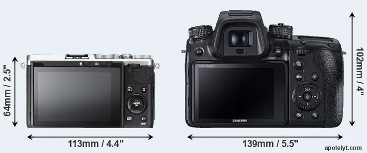 Comparison X70 or NX1 rear