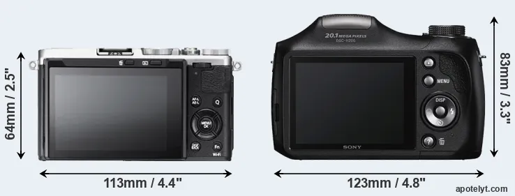 Comparison X70 or H200 rear