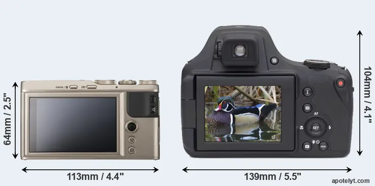 Comparison XF10 or AZ901 rear