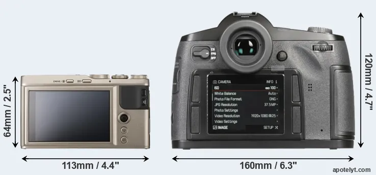 Comparison XF10 or S-E Typ 006 rear