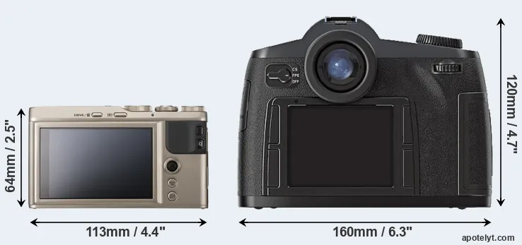 Comparison XF10 or S2 rear