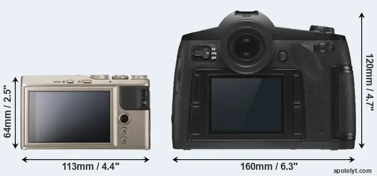 Comparison XF10 or S3 rear
