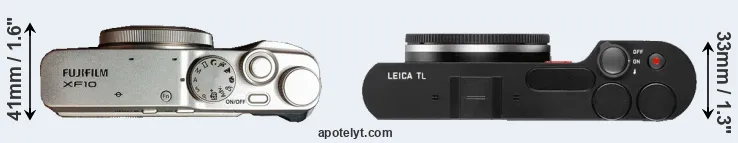 Compare XF10 versus TL top