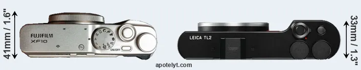 Compare XF10 versus TL2 top