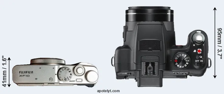 Compare XF10 versus V-LUX 2 top