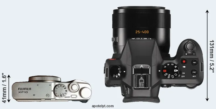 Compare XF10 versus V-LUX Typ 114 top