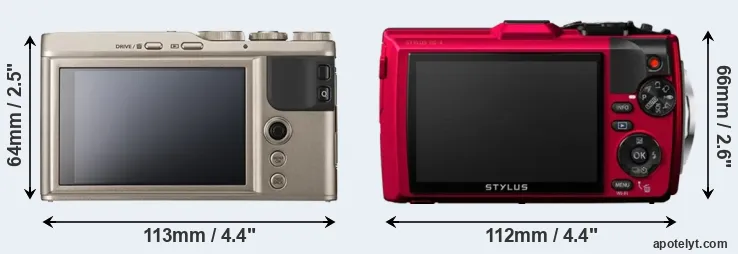 Comparison XF10 or TG-4 rear