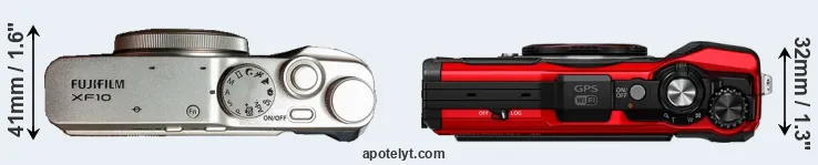 Compare XF10 versus TG-6 top