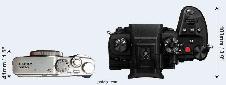 Compare XF10 versus GH6 top