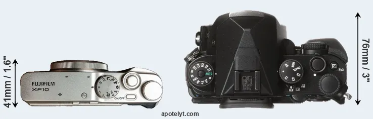 Compare XF10 versus KP top
