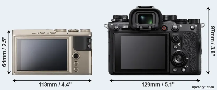 Comparison XF10 or A1 rear