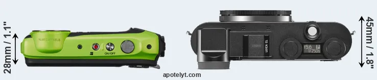 Compare XP120 versus CL top