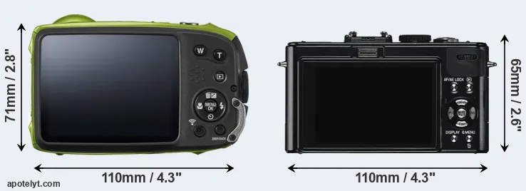 Comparison XP120 or D-LUX 5 rear