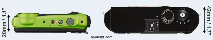 Compare XP120 versus M Typ 262 top