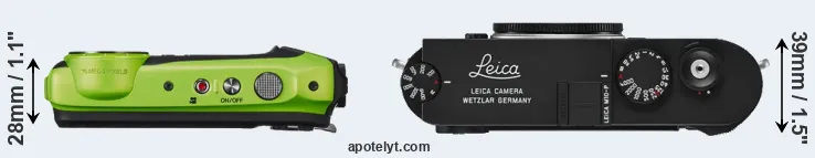 Compare XP120 versus M10-P top
