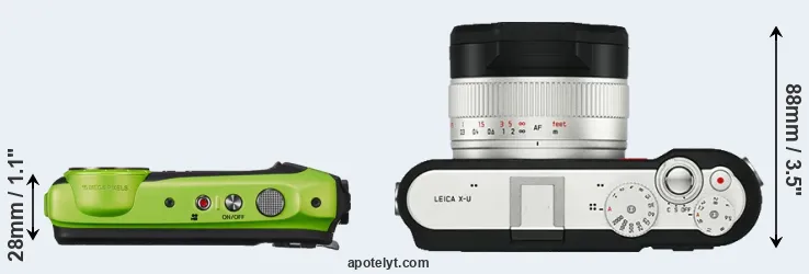 Compare XP120 versus X-U Typ 113 top