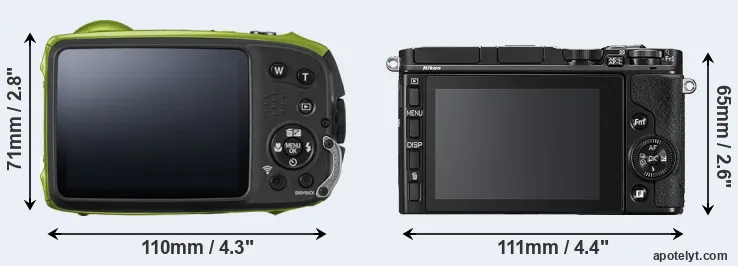 Comparison XP120 or V3 rear