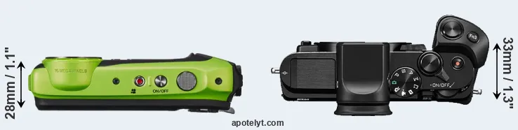 Compare XP120 versus V3 top