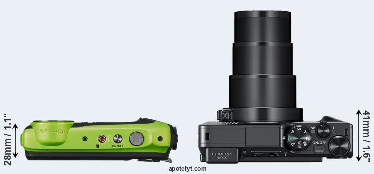 Compare XP120 versus A1000 top