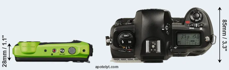 Compare XP120 versus D1 top