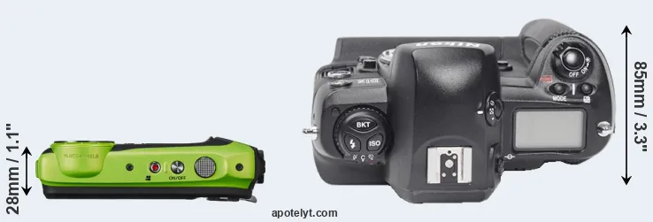 Compare XP120 versus D1X top