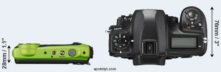 Compare XP120 versus D780 top