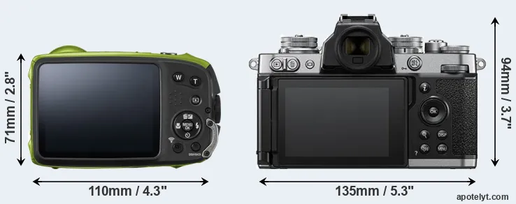 Comparison XP120 or Z fc rear