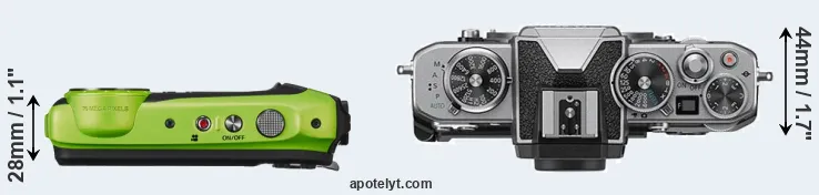 Compare XP120 versus Z fc top