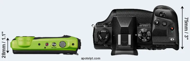 Compare XP120 versus E-M1X top