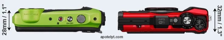 Compare XP120 versus TG-6 top