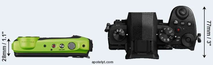 Compare XP120 versus G95 top