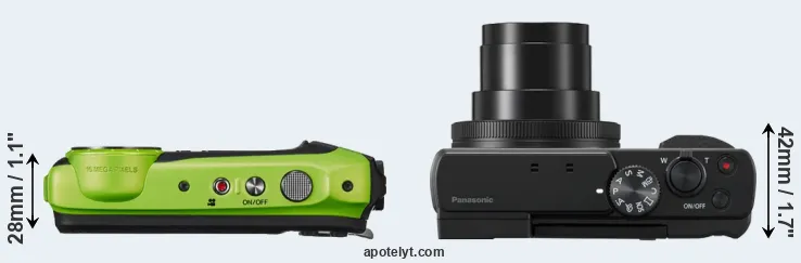 Compare XP120 versus ZS80 top