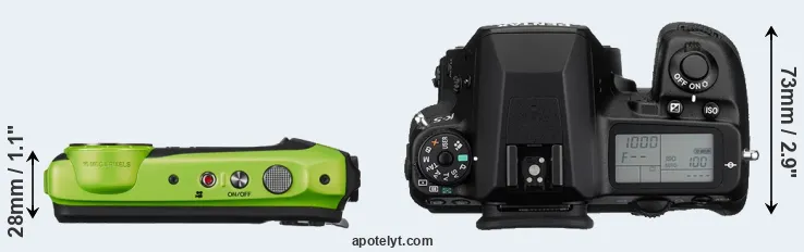 Compare XP120 versus K-5 top