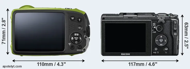 Comparison XP120 or GR II rear