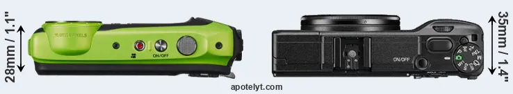 Compare XP120 versus GR II top